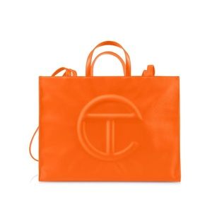 Telfar Large Shopper Orange